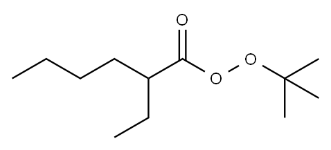 tert-Butyl peroxy-2-ethylhexanoate Structure