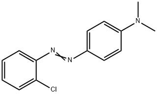 2'-CHLORO-4-DIMETHYLAMINOAZOBENZENE Structure