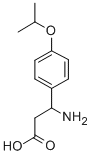 3-AMINO-3-(4-ISOPROPOXY-PHENYL)-PROPIONIC ACID Structure