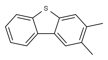2,3-DIMETHYLDIBENZOTHIOPHENE Structure
