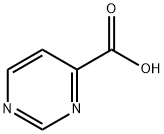 4-Pyrimidinecarboxylic acid Structure