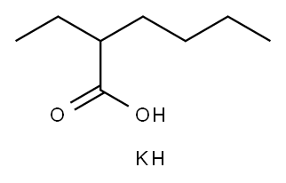Potassium 2-ethylhexanoate Structure