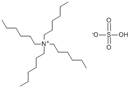 Tetrahexylammonium hydrogensulphate Structure