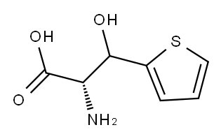 BETA-(2-THIENYL)-DL-SERINE Structure