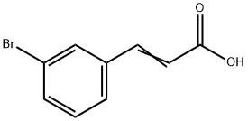 3-Bromocinnamic acid Structure