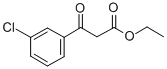 Ethyl (3-chlorobenzoyl)acetate Structure