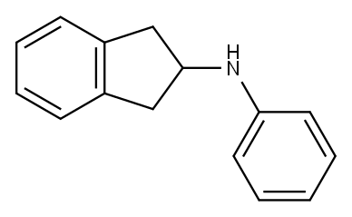 N-PHENYL-2-AMINOINDAN Structure