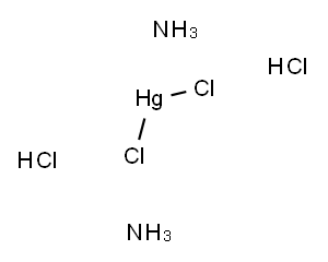 diammonium tetrachloromercurate Structure