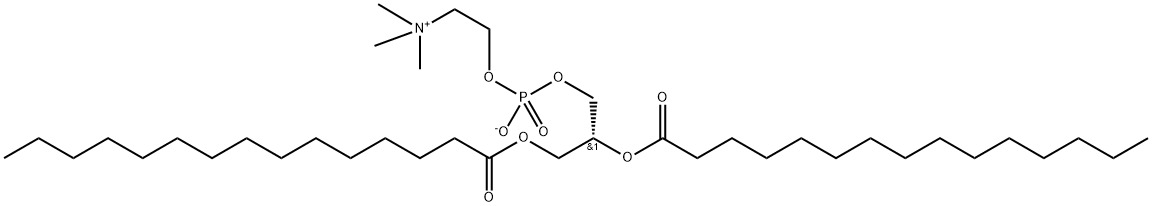 1,2-DIPENTADECANOYL-SN-GLYCERO-3-PHOSPHOCHOLINE Structure