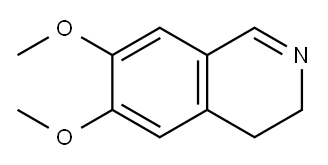 6,7-Dimethoxy-3,4-dihydroisoquinoline Structure