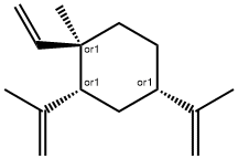 (1alpha,2beta,4beta)-1-methyl-2,4-bis(methylvinyl)-1-vinylcyclohexane Structure