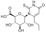 Propylthiouracil N-b-D-Glucuronide Structure
