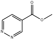 Pyridazine-4-carboxylic acid methyl ester  Structure