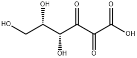 2,3-Diketo-L-gulonic acid Structure