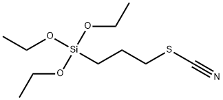 3-Thiocyanatopropyltriethoxysilane Structure