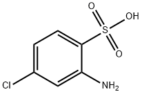 2-Amino-4chlorobenzenesulfonic acid Structure