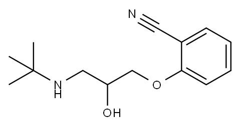 Bunitrolol  Structure