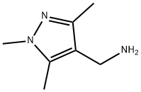 (1,3,5-TRIMETHYL-1H-PYRAZOL-4-YL)METHYLAMINE Structure