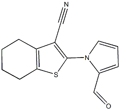 2-(2-FORMYL-1H-PYRROL-1-YL)-4,5,6,7-TETRAHYDRO-BENZO[B]THIOPHENE-3-CARBONITRILE Structure