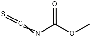 Methoxycarbonyl isothiocyanate Structure