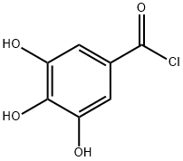 3,4,5-trihydroxybenzoyl chloride Structure