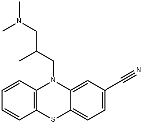 cyamemazine  Structure