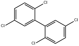 2,2',5,5'-TETRACHLOROBIPHENYL Structure