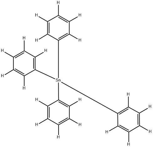TETRAPHENYL-D20-TIN Structure