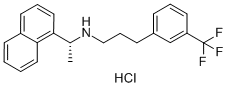 Cinacalcet hydrochloride Structure