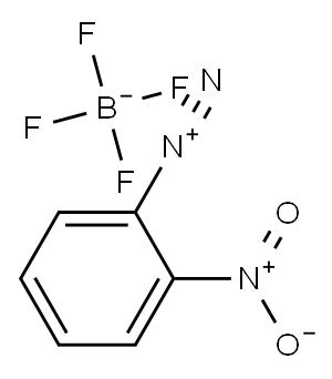 2-nitrobenzenediazonium tetrafluoroborate Structure