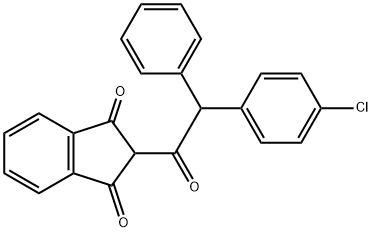 Chlorophacinone Structure