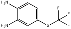4-(TRIFLUOROMETHYLTHIO)BENZENE-1,2-DIAMINE Structure