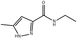 1H-Pyrazole-3-carboxamide,  N-ethyl-5-methyl- Structure