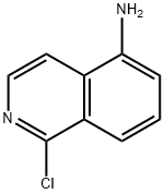 5-Amino-1-chloroisoquinoline Structure