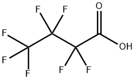Perfluorobutanoic Acid Structure