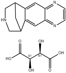 Varenicline tartrate Structure
