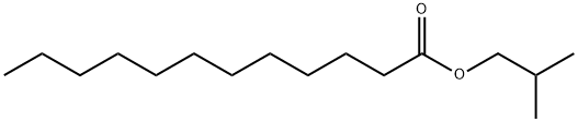 LAURIC ACID ISOBUTYL ESTER Structure