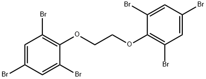 1,2-Bis(2,4,6-tribromophenoxy)ethane Structure