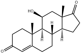 11β-Hydroxyandrost-4-ene-3,17-dione Structure