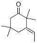3-Ethylidene-2,2,5,5-tetramethylcyclohexanone Structure
