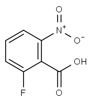 2-Fluoro-6-nitrobenzoic acid Structure
