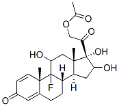 Triamcinolone 21-acetate Structure
