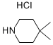 4,4-dimethylpiperidinium chloride Structure