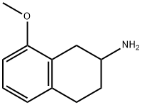 8-METHOXY-2-AMINOTETRALIN
 Structure
