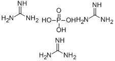 Trisguanidinium phosphate Structure