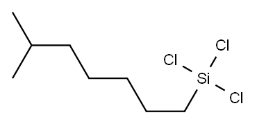 ISOOCTYLTRICHLOROSILANE Structure