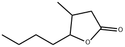 Whiskey lactone Structure
