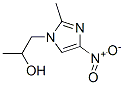 alpha,2-dimethyl-4-nitro-1H-imidazole-1-ethanol Structure