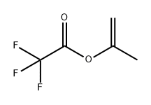 Trifluoroacetic acid 1-methylethenyl ester Structure