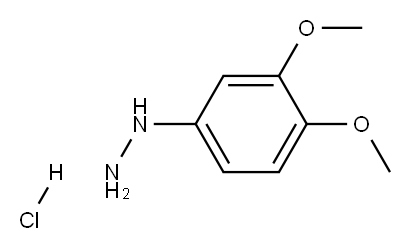 3,4-DIMETHOXYPHENYLHYDRAZINE HYDROCHLORIDE Structure